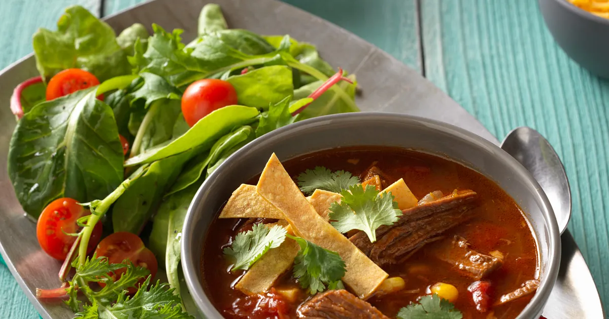 Beef Tortilla Soup | Beef Loving Texans | Beef Loving Texans is your one-stop information center for