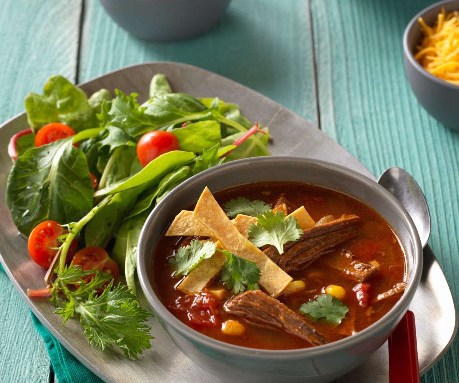 Beef Tortilla Soup