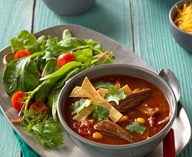 Beef Tortilla Soup