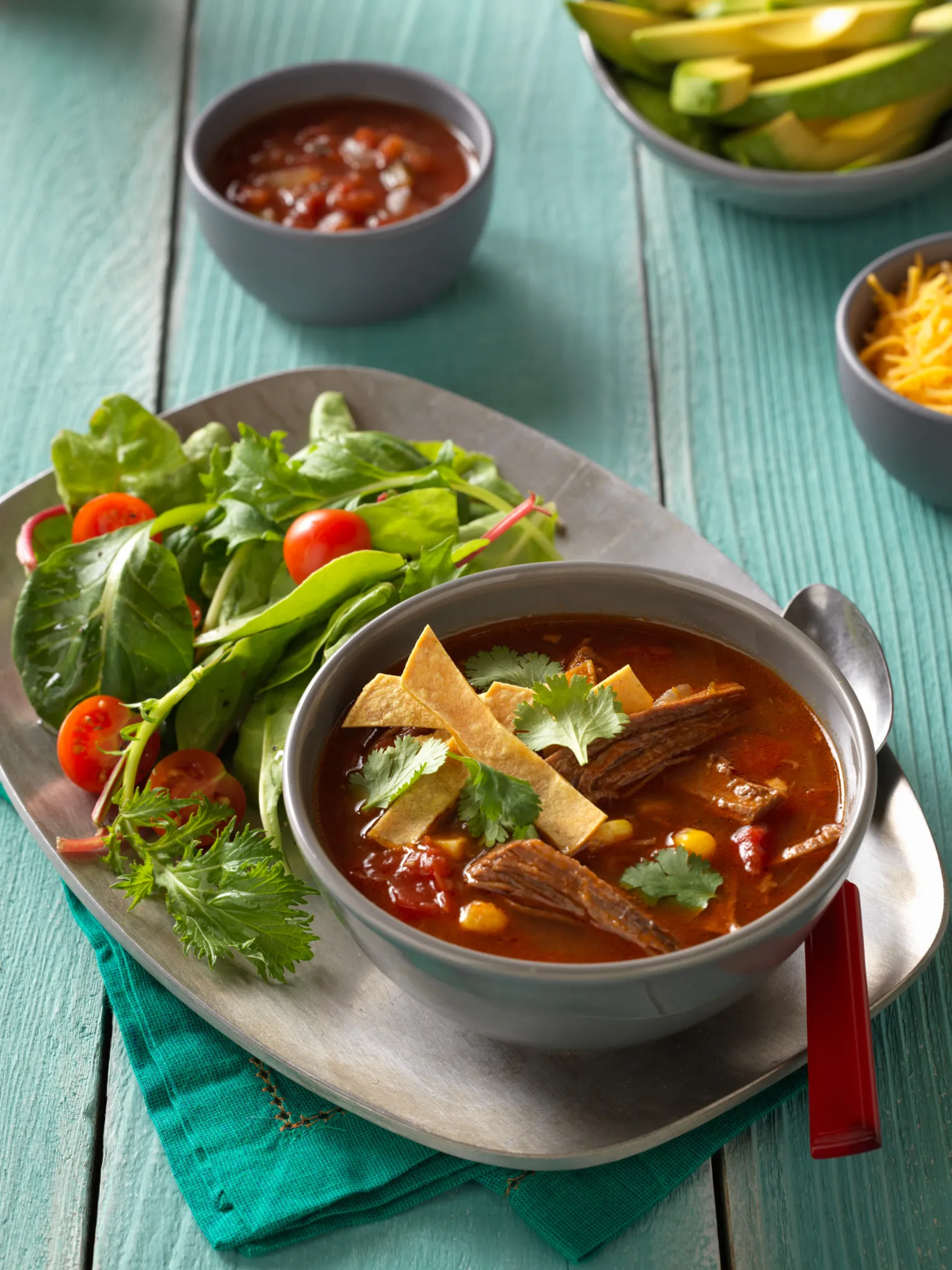 Beef Tortilla Soup