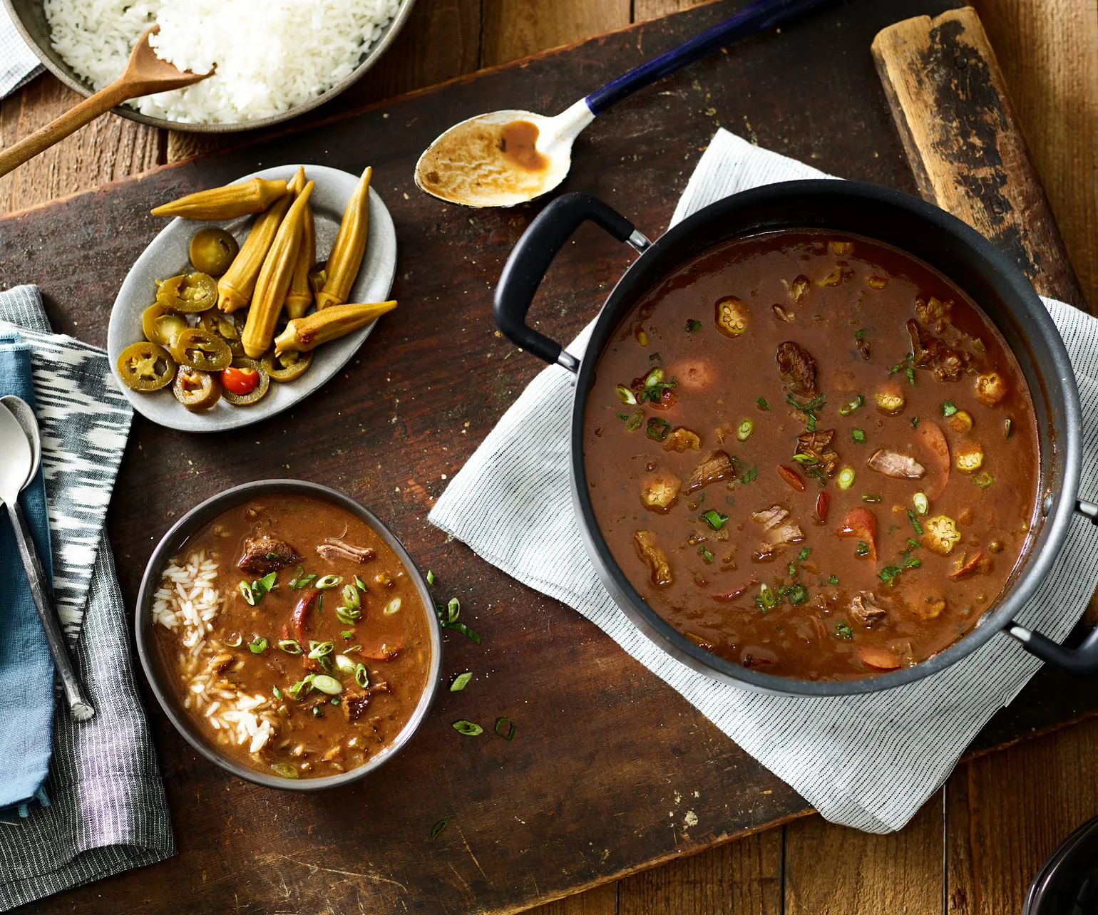 Classic Cajun Beef Gumbo