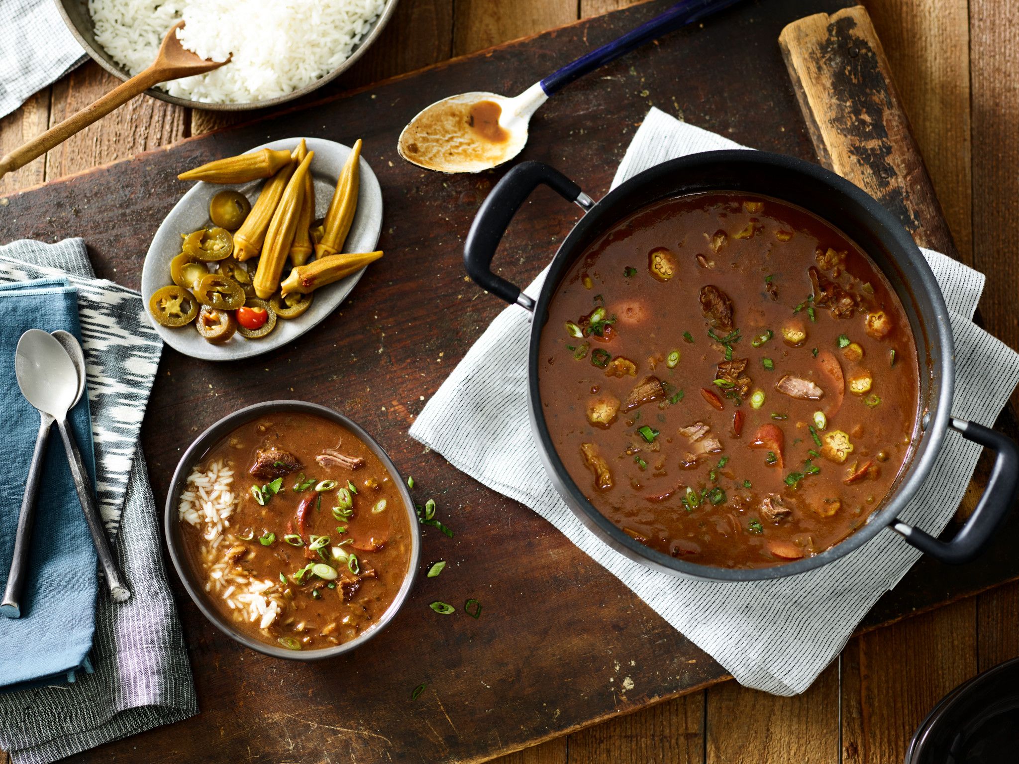Classic Cajun Beef Gumbo
