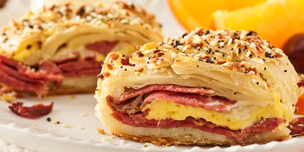 Beefy Breakfast Strudel with Gravy