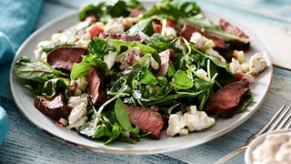 Beef Flatiron Steak Salad with Remoulade