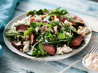 Beef Flatiron Steak Salad with Remoulade