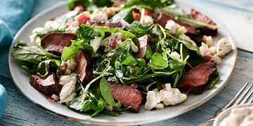 Beef Flatiron Steak Salad with Remoulade