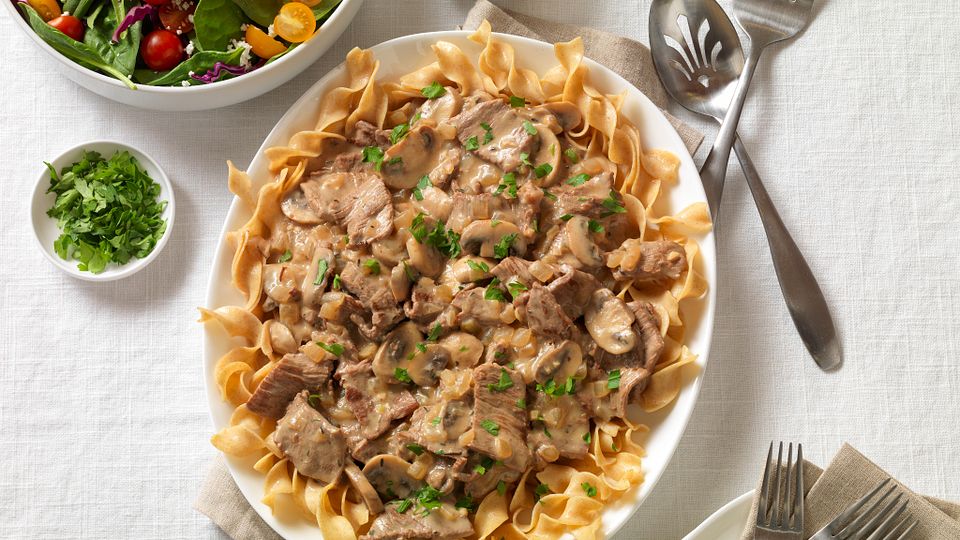 Classic Beef Stroganoff