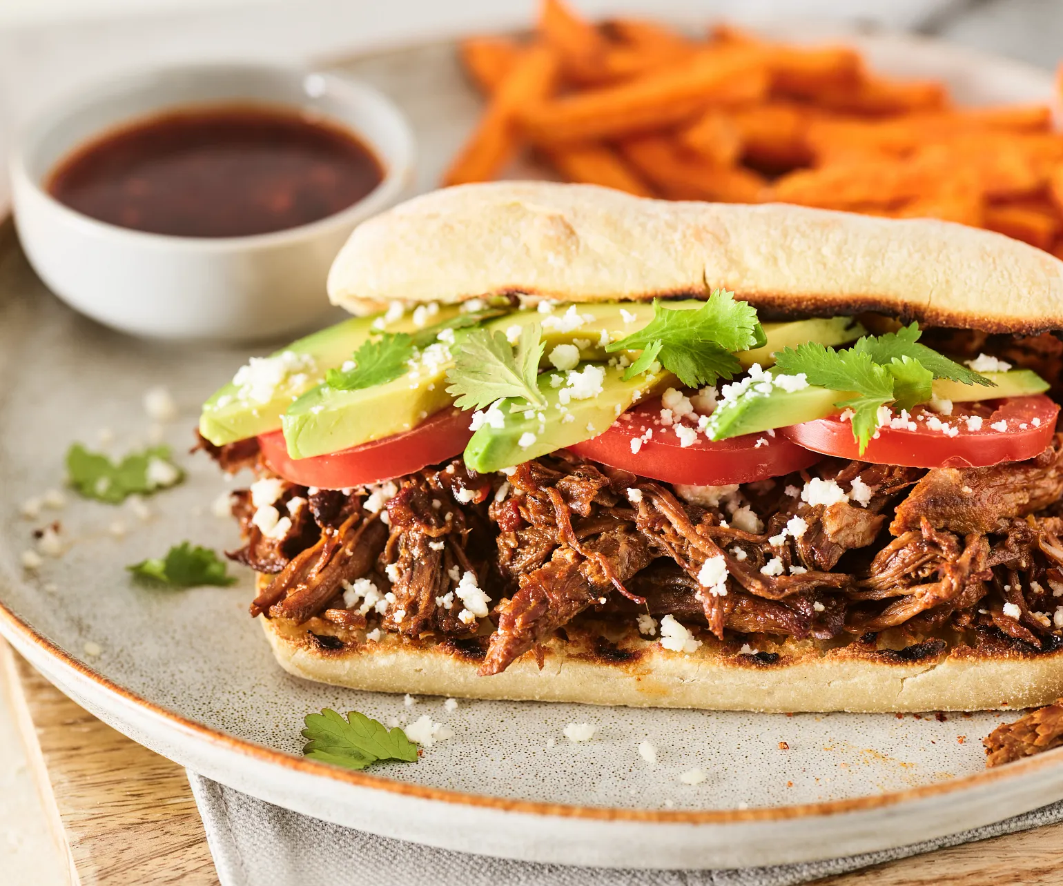 Grilled Birria Sandwich