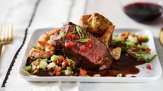 Blackened Beef Ribeye Roast Surf & Turf