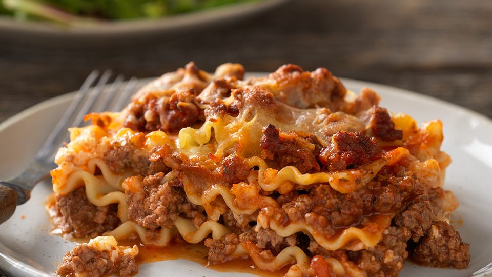 Farm-Ous Beef Lasagna