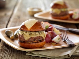 Oktoberfest Beef Burger