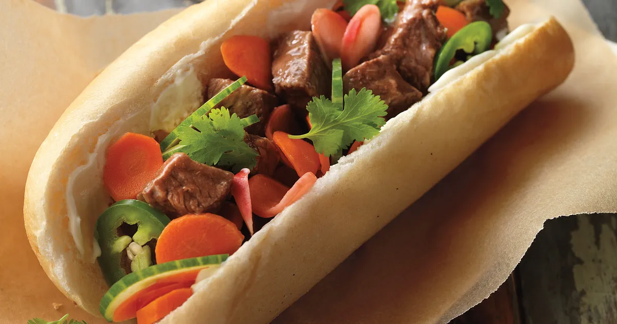 Beef Banh Mi | Beef Loving Texans | Beef Loving Texans is your one-stop information center for beef 