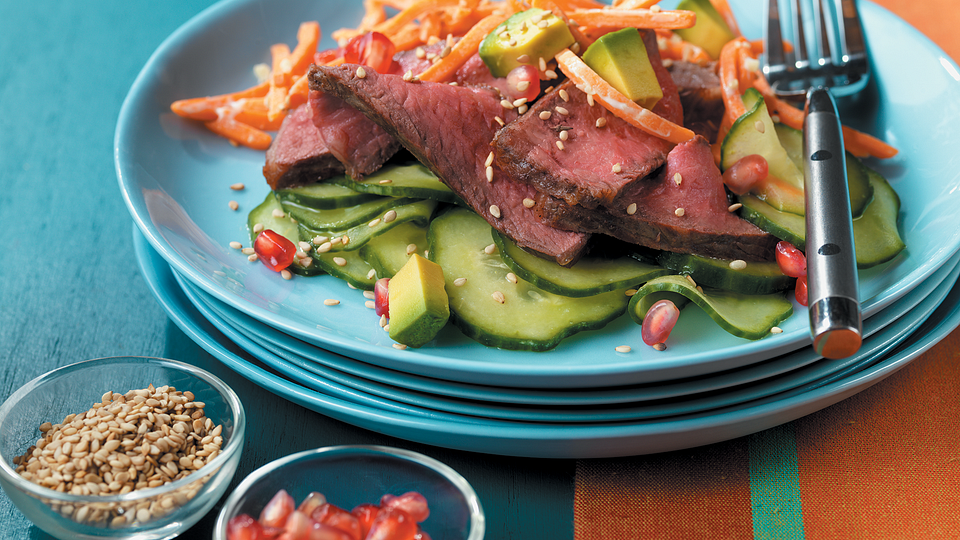 Beef California Roll Salad