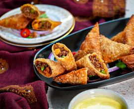 Crispy Beef Samosas
