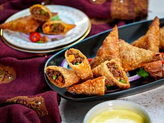 Crispy Beef Samosas
