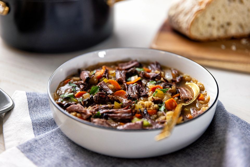 Classic Beef & Barley Soup
