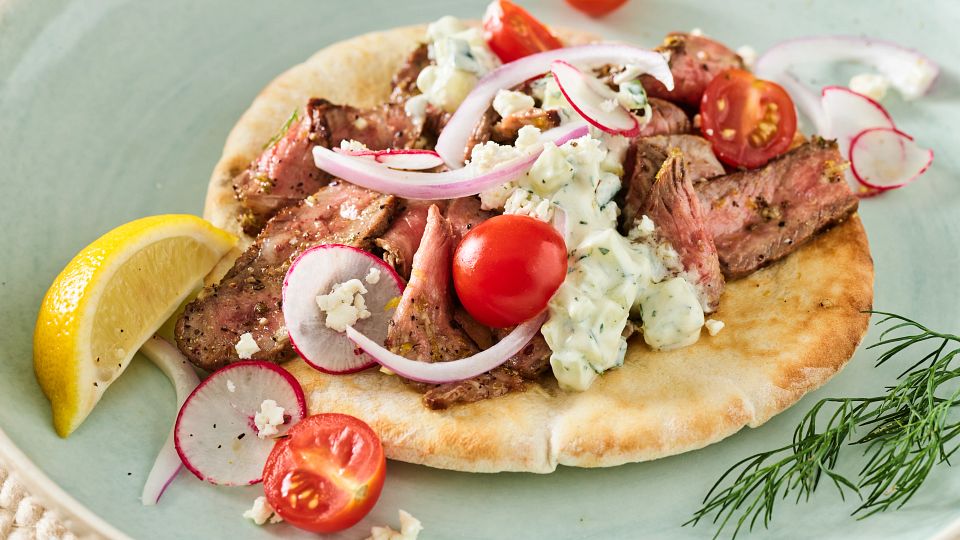 Greek Style Pita (Air Fryer)
