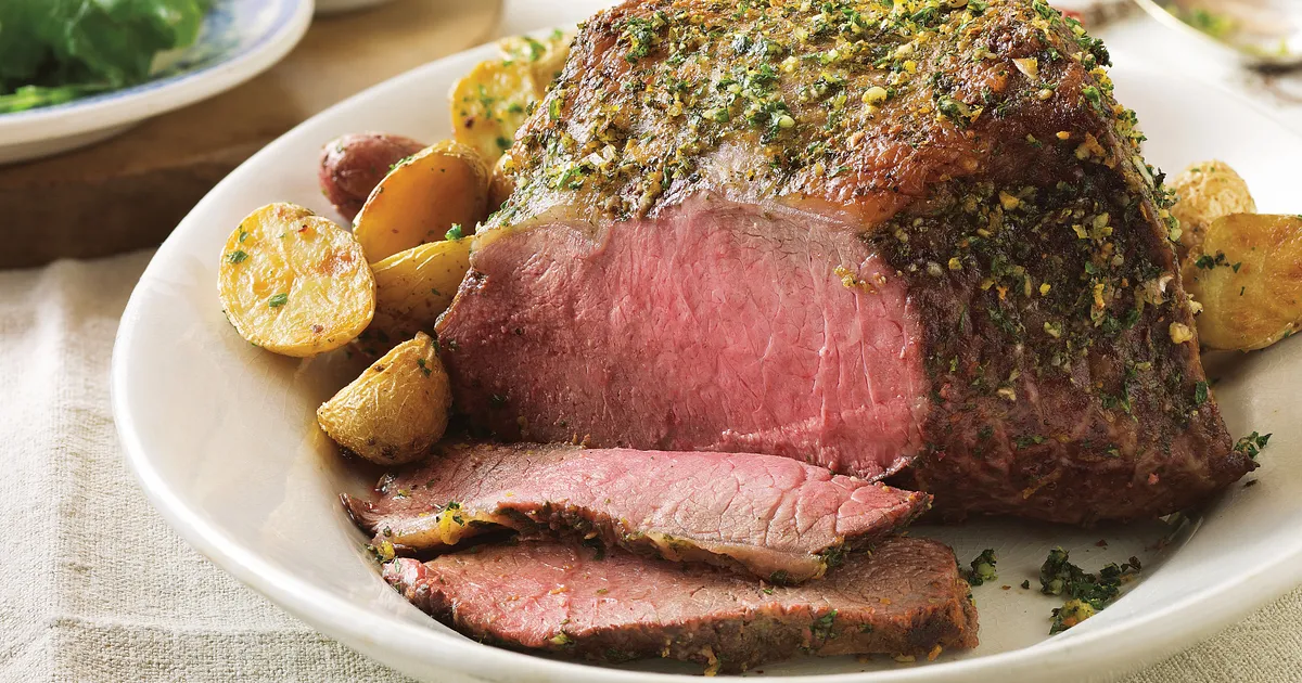Gremolata-Topped Beef Roast | Beef Loving Texans | Beef Loving Texans is your one-stop information c