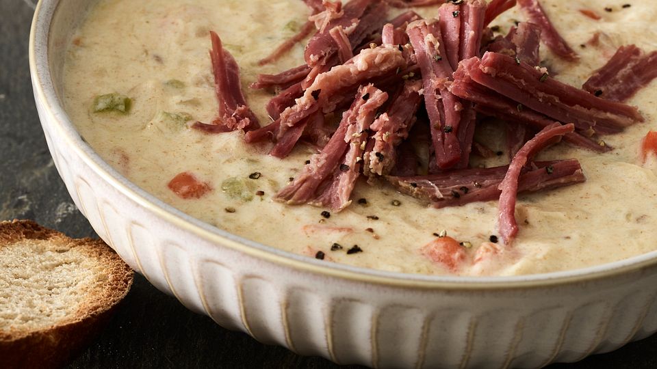 Corned Beef Reuben Soup