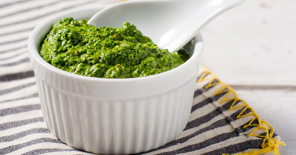 Spinach-Lemon Pesto | Beef Loving Texans | Beef Loving Texans is your one-stop information center fo