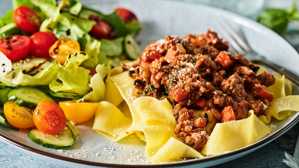 Beef & Kale Bolognese