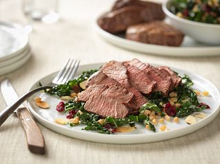 Beef Filets with Ancient Grain & Kale Salad