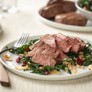 Beef Filets with Ancient Grain &amp; Kale Salad