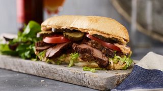 Beef Ribeye Cap Po' Boy