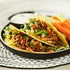 Buffalo-Style Beef Tacos