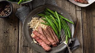 Pepper-Rubbed Beef Chuck Eye Steak