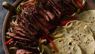 Sous Vide Flank Steak Fajitas