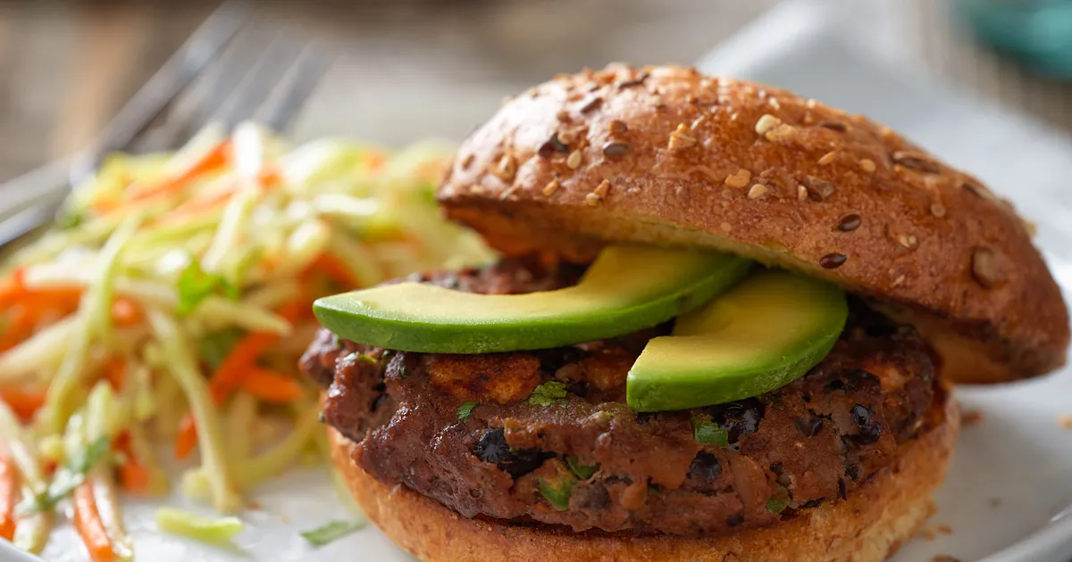 Beef and Black Bean Burgers | Beef Loving Texans | Beef Loving Texans is your one-stop information center for beef recipes, cooking techniques and real life stories. Lean more about beef today. Brought to you by the Texas Beef Council.