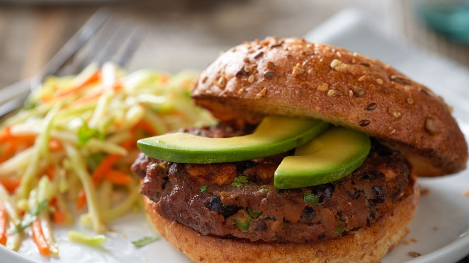 Beef and Black Bean Burgers