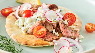 air fryer green pitas