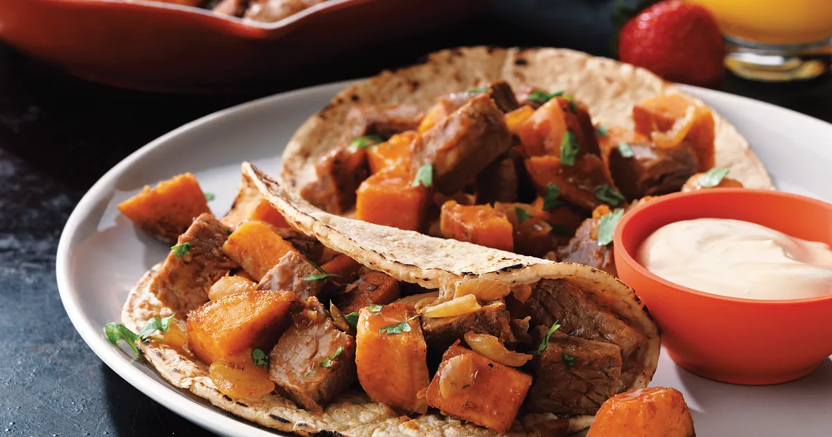 Beefy Sweet Potato Hash | Beef Loving Texans | Beef Loving Texans is your one-stop information cente