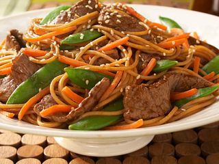 Asian Beef and Noodle Salad