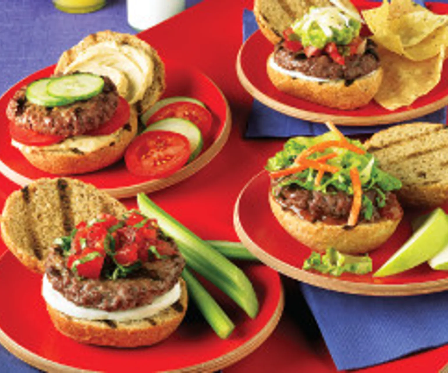 Around the World Mini Burger