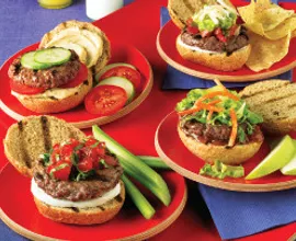 Around the World Mini Burger