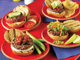 Around the World Mini Burger