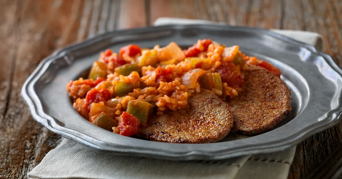 Creole Steak with Jambalaya Rice | Beef Loving Texans | Beef Loving Texans is your one-stop informat