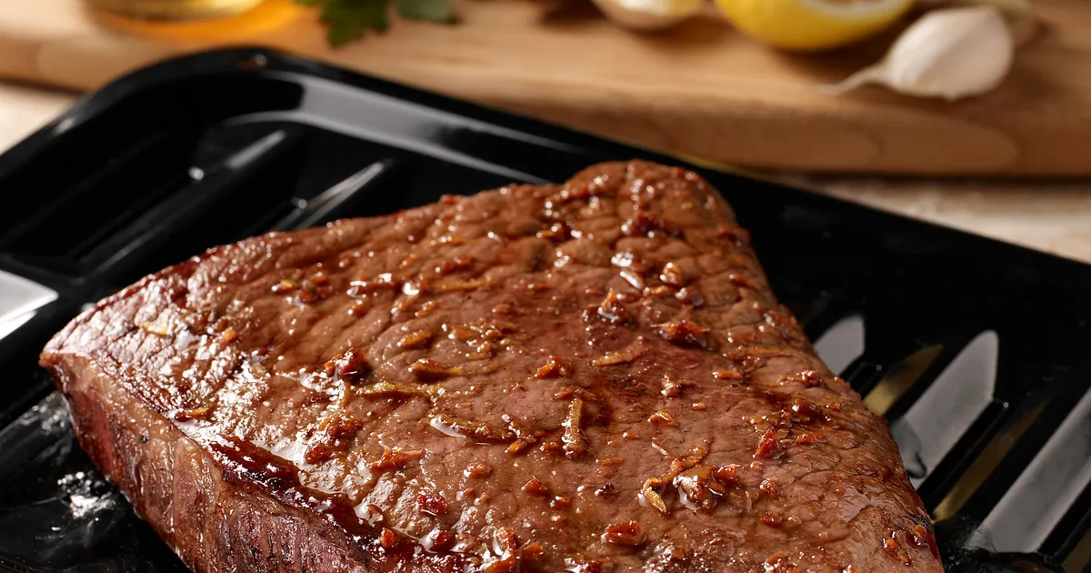 Ginger-Soy Marinated Top Round Steak | Beef Loving Texans