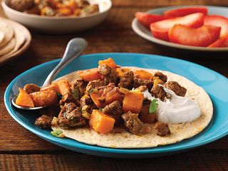 Sweet Potato Beef Mash-Up