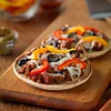 Personal Beef Pizzas