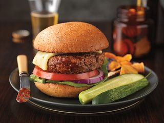 Zesty BBQ Cheeseburgers
