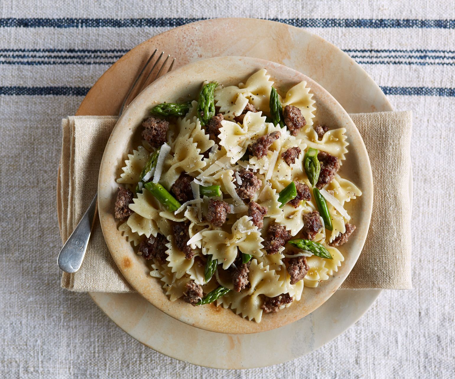 Beef & Asparagus Pasta Toss