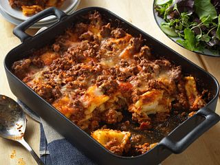Lazy Beef Lasagna