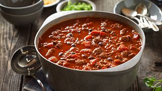 Cowboy Beef and Black Bean Chili