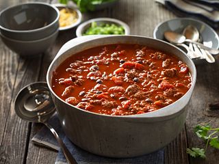 Cowboy Beef and Black Bean Chili