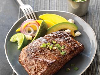 Spicy Grilled Ribeye Cap with Avocado-Mango Salad