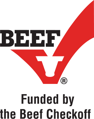 Beef Checkoff Logo Stacked - Funded by the Beef Checkoff
